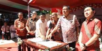 Hadiri Peresmian Gedung Infeksius Center RSUD Kotamobagu, Meiddy Makalalag Ucapkan Terima Kasih ke Gubernur Sulut