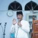 Foto : Sekretaris Daerah dr. Jusnan C. Mokoginta, MARS, saat menyampaikan sambutan Pemda Bupati di acara Nuzul Qur'an dan Safari Ramadhan