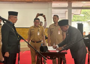 Dilantik Sekwan DPRD, Firmansyah: Terima Kasih Pak Wali Kota dan Ketua DPRD