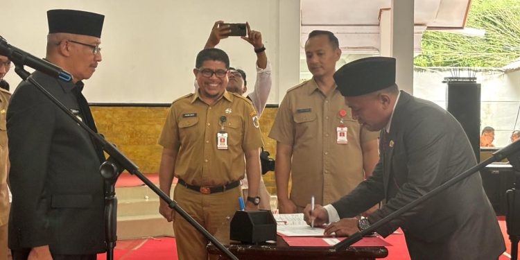 Dilantik Sekwan DPRD, Firmansyah: Terima Kasih Pak Wali Kota dan Ketua DPRD