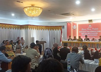Dibuka Mishart Manoppo, KPU Kotamobagu Gelar Rapat Pleno Rekapitulasi Perolehan Suara Pemilu 2024