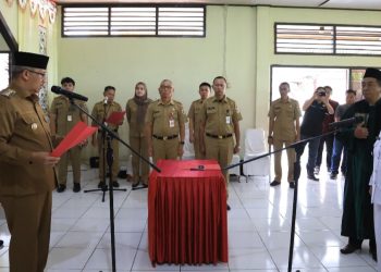 Dilantik Pj Wali Kota, Kori Manoppo Jabat Pj Sangadi Moyag Tampoan