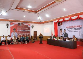 Dibuka Pj Wali Kota, Pemkot Kotamobagu Gelar FKB Penyusunan Rancangan Awal RKPD 2025