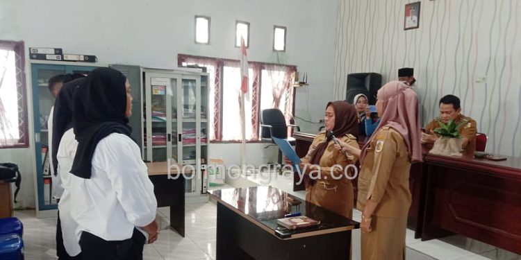 Isi Kekosongan, Pasambuna Lantik Empat Perangkat Desa Pontodon Timur