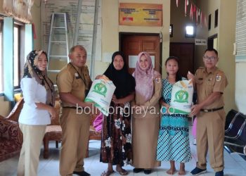 Selain Kotamobagu Selatan, DKP Kotamobagu Juga Salurkan CBP di Kecamatan Kotamobagu Barat