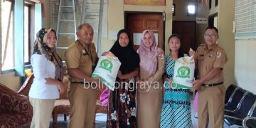 Selain Kotamobagu Selatan, DKP Kotamobagu Juga Salurkan CBP di Kecamatan Kotamobagu Barat