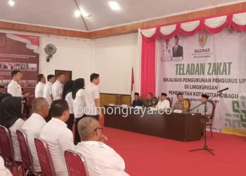 Hadiri Pengukuhan UPZ Pemkot Kotamobagu, Pj Wali Kota Asripan Nani Tegaskan Hal ini