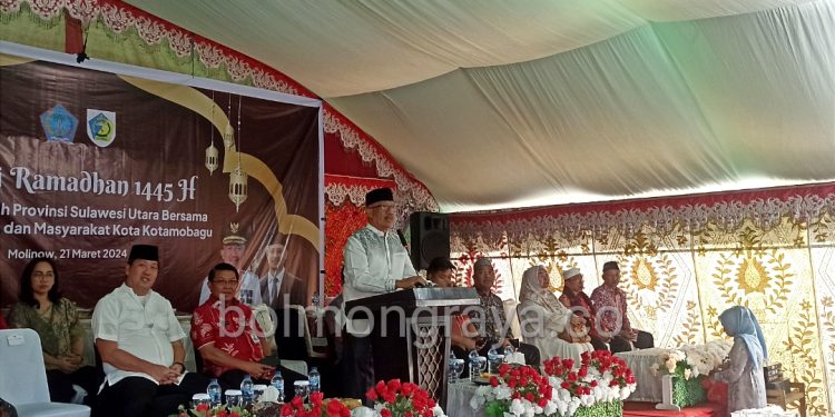 Pj Wali Kota Sambut Safari Ramadhan Wagub Sulut Steven Kandouw di Kota Kotamobagu