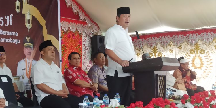 Agenda Safari Ramadhan, Ketua DPRD Meiddy Makalalag Sambut Kunjungan Wagub Sulut di Kotamobagu