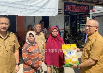 Stabilisasi Pasokan dan Harga, Pemkot-Bulog Gelar GPM di Kecamatan Kotamobagu Barat