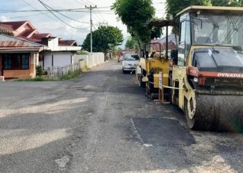 Pagu 1 Miliar, Paket Pemeliharaan Jalan Bhayangkara Dimulai