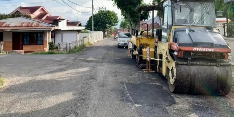 Pagu 1 Miliar, Paket Pemeliharaan Jalan Bhayangkara Dimulai