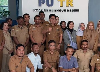Dinas PUTR Buton Tengah Tempati Gedung Baru