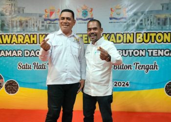 Hasil Musyawarah Kabupaten I Kadin Buton Tengah, La Andi Terpilih Sebagai Ketua 
