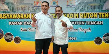 Hasil Musyawarah Kabupaten I Kadin Buton Tengah, La Andi Terpilih Sebagai Ketua 