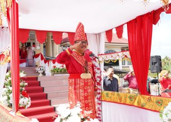 Pimpin Upacara HUT Bolmong ke-70, Bupati Limi: Mari Bersatu Berikan Karya dan Prestasi Terbaik