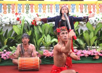 Monibi Institute Pentaskan Tari Mosau, Beladiri Ragai dan Bondit Bolian