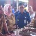 Foto : Pj Bupati Bolmut, Sirajudin Lasena bersama OPD saat meninjau pasar rakyat Boroko