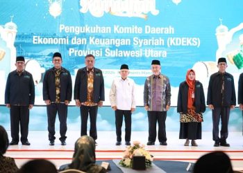Disaksikan Wapres, Asripan Nani Dikukuhkan Anggota KDEKS Sulut