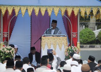 Khatib Shalat Ied, Asripan Nani Sampaikan Pesan Perdamaian Pasca Ramadan