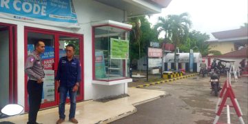 Antisipasi Kelangkaan BBM Jelang Idul Fitri, Sat Lantas Polres Kotamobagu Monitoring SPBU