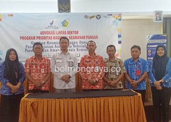 Pemkot Kotamobagu-BPOM Manado, Gelar Advokasi Lintas Sektor Program Prioritas Nasional Keamanan Pangan