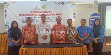 Pemkot Kotamobagu-BPOM Manado, Gelar Advokasi Lintas Sektor Program Prioritas Nasional Keamanan Pangan
