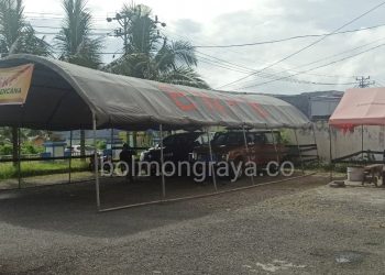 BPBD Kotamobagu Buka Posko Pengumpulan Bantuan Bencana Erupsi Gunung Ruang Sitaro