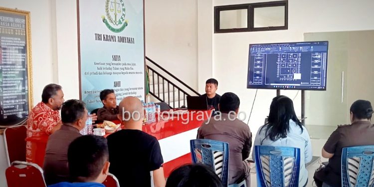 Gelar FGD, Dinas PUPR Paparkan Perencanaan Pembangunan Gedung, Landscape dan Mushola  Kejari Kotamobagu