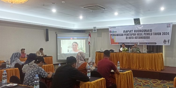 Bawaslu Kotamobagu Gelar Rakor Pengawasan Penetapan Hasil Pemilu 2024