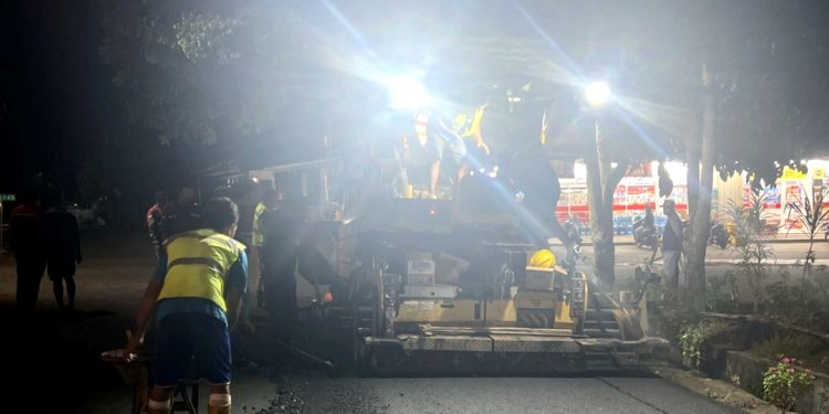 Terus Dipacu, Progres Pekerjaan Jalan Amal Mogolaing Sentuh 92,76 Persen