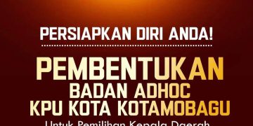 Pembentukan Badan Ad Hoc, KPU Kotamobagu Resmi Buka Rekrutmen PPK Pilkada 2024