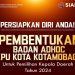 Pembentukan Badan Ad Hoc, KPU Kotamobagu Resmi Buka Rekrutmen PPK Pilkada 2024