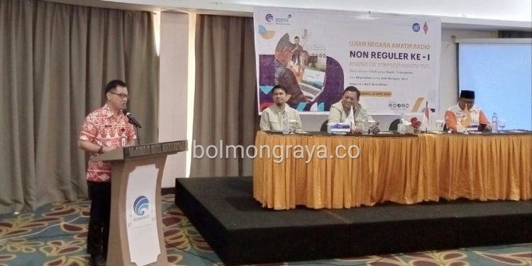 Wakili Wali Kota, Kepala Diskominfo Kotamobagu Buka UNAR Non Reguler Ke-I