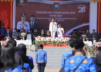 Pj Wali Kota Asripan Nani Irup Peringatan Hari Otda, Kartini dan Apel Korpri Pemkot Kotamobagu