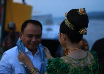 Pj Gubernur Sultra Andap Budhi Revianto Tiba di Buteng