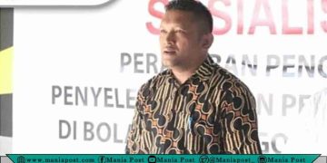 Foto : Ketua Bawaslu Bolmut, Abdul Muin Wengkeng, S.Hut