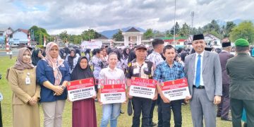 Dinsos Kotamobagu Salurkan Atensi Penyandang Disabilitas dan Cluster Kedaruratan dari Kemensos RI