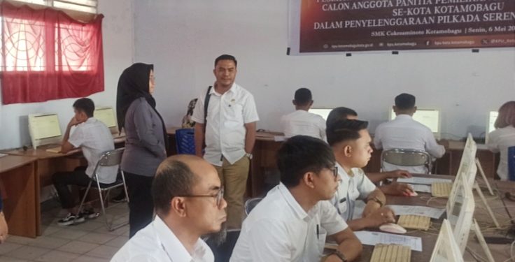 KPU Kotamobagu Gelar Seleksi CAT PPK se Kotamobagu