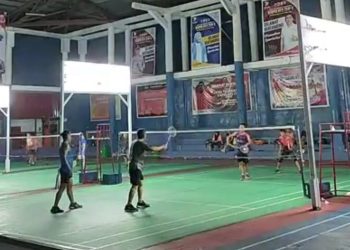 Retribusi Masuk Lapangan Badminton Gedung Korpri Naik 100 Persen, ini Penjelasan Dispora Kotamobagu