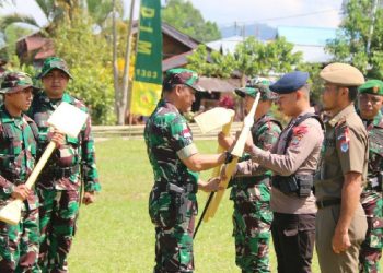 Upacara Pembukaan, Tandai Pelaksanaan TMMD 120 Kodim 1303/Bolmong