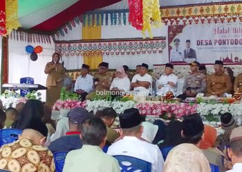 Dihadiri Wali Kota, Halal Bihalal Desa Pontodon Timur Berlangsung Khidmat