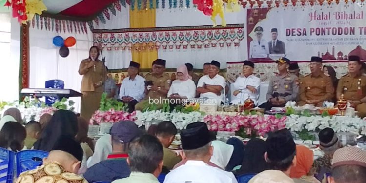 Dihadiri Wali Kota, Halal Bihalal Desa Pontodon Timur Berlangsung Khidmat