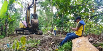 Peningkatan Infrastruktur, Dinas PUPR Pacu Pekerjaan Jalan Masuk Pekuburan Tadohe