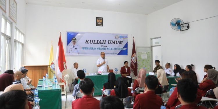 Berikan Kuliah Umum di STIE Widya Darma Kotamobagu, Asripan Nani: Pendidikan Investasi Masa Depan