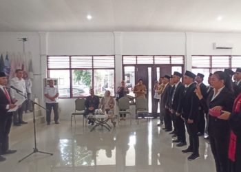 Lantik 20 PPK, Ketua KPU Kotamobagu Mishart Manoppo Tegaskan Hal ini