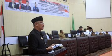 Hadiri Rapat Paripurna DPRD, Asripan Nani Apresiasi Pansus LKPJ