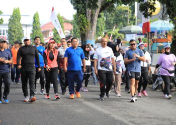 Asripan Nani Canangkan Car Free Day di Kota Kotamobagu