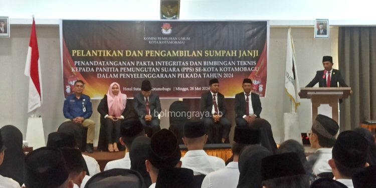 Lantik PPS Pilkada 2024, Mishart: Hindari Tugas Diluar Aturan