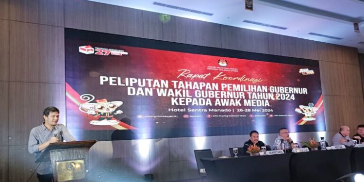 Peliputan Tahapan Pilkada 2024, KPU Sulut Gelar Rakor Bersama Insan Pers